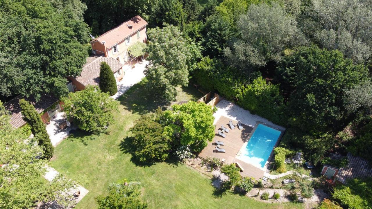 Le Pavillon Vert - B&B Vedène Buitenkant foto